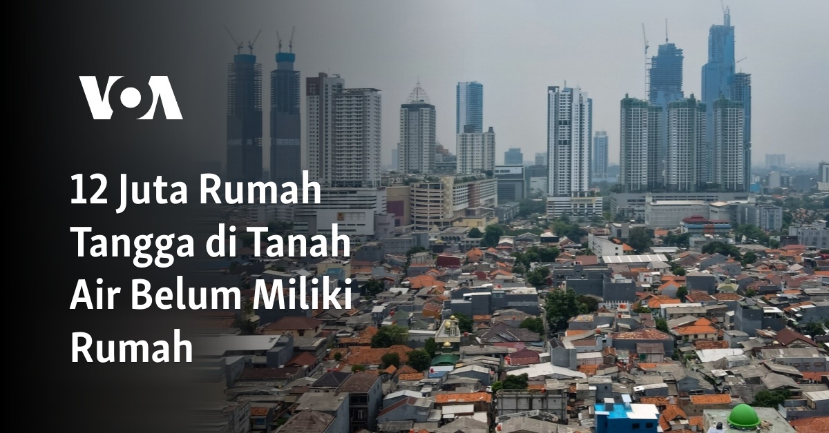 Juta Rumah Tangga Di Tanah Air Belum Miliki Rumah Memantau Segalanya