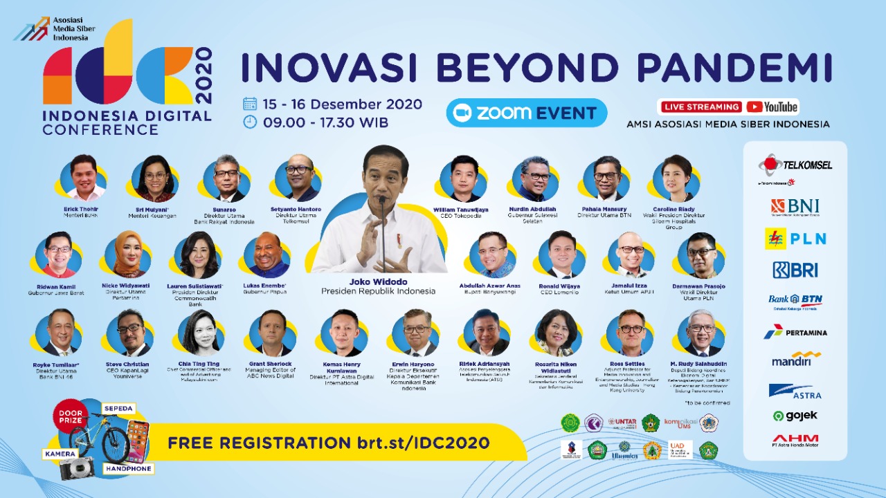 Indonesia Digital Conference (IDC) 2020 bertema Inovasi Beyond Pandemi