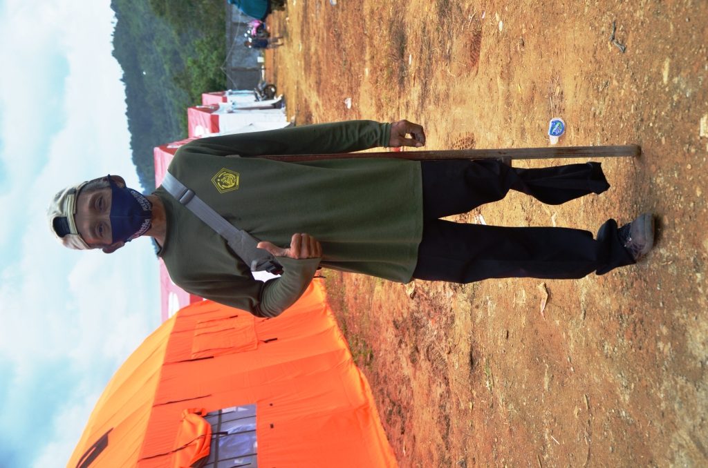 Rauf relawan bencana