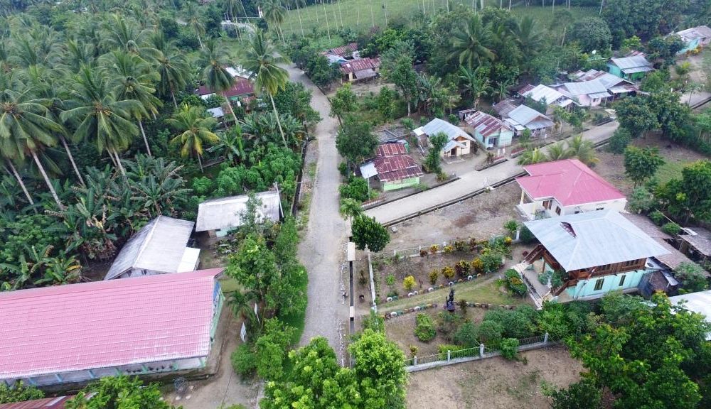 Foto udara Desa Mengkang