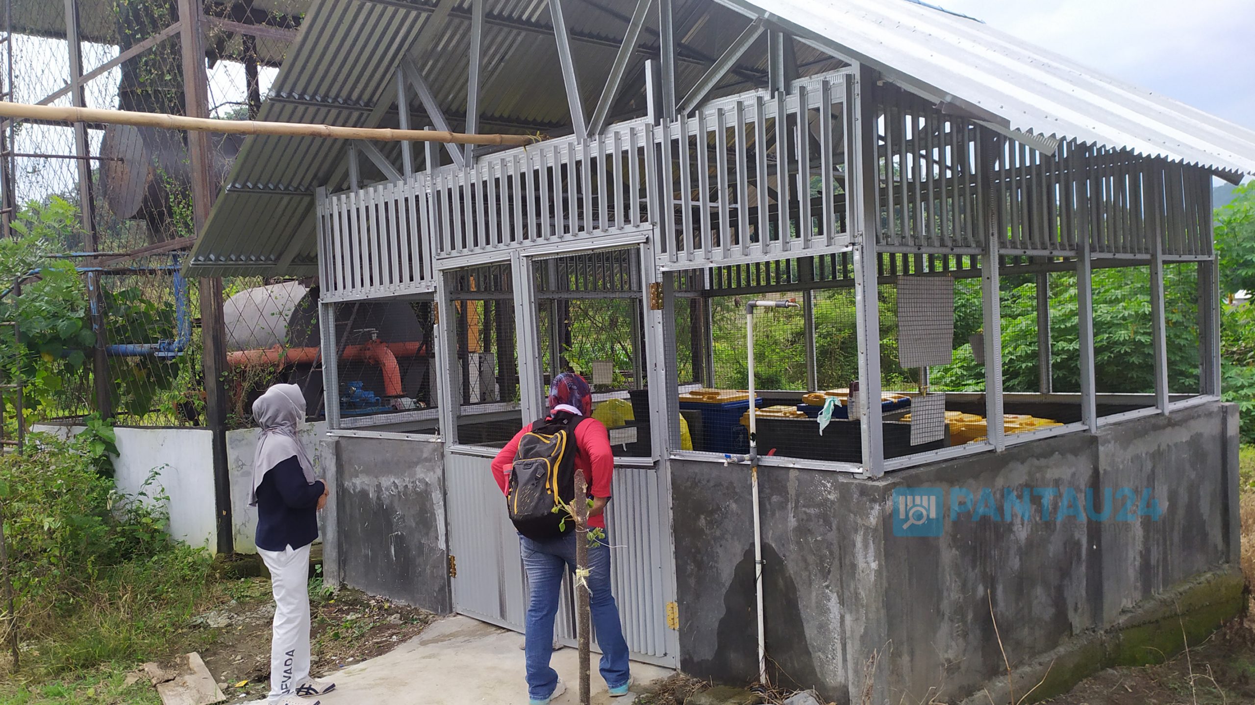 Tempat penyimpanan sementara limbah medis RSUD Bolmong