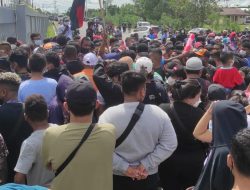 Ribuan Penonton Antre Ingin Saksikan Semifinal Cabor Futsal Papua vs Jatim
