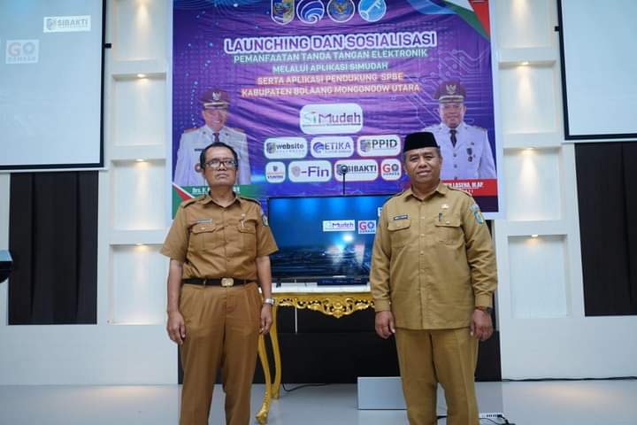 Diskominfo Bolmut Launching Aplikasi Simudah Dan Pendukung SPBE ...