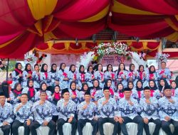 Wabup Bolsel Bacakan Amanat Mendikbud pada Upacara Hari Guru ke-77