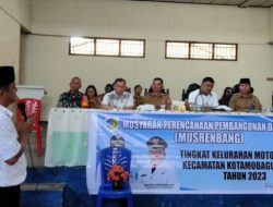 Ketua DPRD Kotamobagu Hadiri Musrembang di Kelurahan Motoboi Kecil