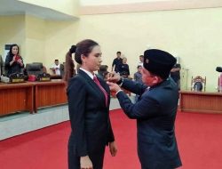 Ketua DPRD Bolmong Melantik Anggota DPRD Pengganti Antarwaktu