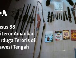 Densus 88 Antiteror Amankan 5 Terduga Teroris di Sulawesi Tengah