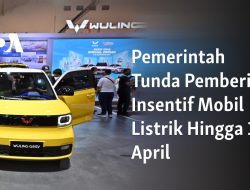 Pemerintah Tunda Pemberian Insentif Mobil Listrik Hingga 1 April