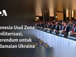 Indonesia Usul Zona Demiliterisasi, Referendum untuk Perdamaian Ukraina
