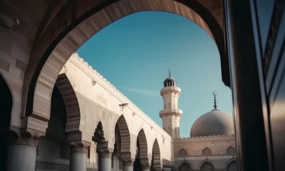 Ilustrasi peringatan malam nuzulul qur'an.