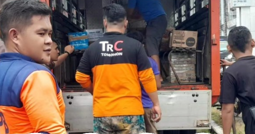 Tim Kemanusiaan Kota Tomohon untuk Sitaro (TKS-TMH 2024) pasca erupsi Gunung Ruang, telah menyelesaikan misi bantuan kemanusiaan.