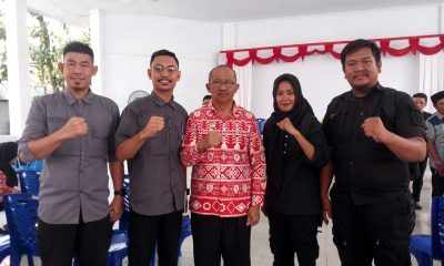 Pj Wali Kota Kotamobagu, Asripan Nani, bersama anggota pramuka tuna rungu dari Kota Gorontalo, (Foto: ZONAUTARA.com/Sajidin Kandoli).