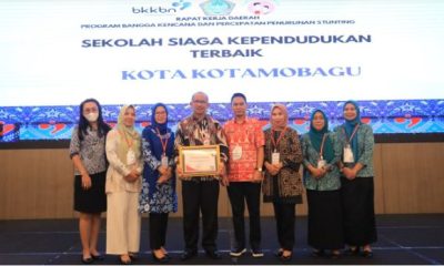 Kotamobagu Raih Penghargaan Sekolah Siaga Kependudukan Terbaik 2024 di Sulawesi Utara, (Foto: Diskominfo KK).