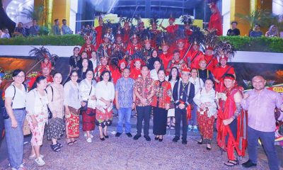 Pemkot Tomohon turut serta dalam karnaval yang diselenggarakan dalam rangka kegiatan Asosiasi Pemerintah Kota Seluruh Indonesia, (Foto: Pemkot Tomohon).