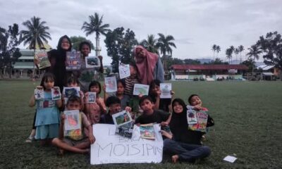 Suka duka Enji dan Anisya mendirikan Komunitas Literasi Moisipun, bangkitkan minat baca anak