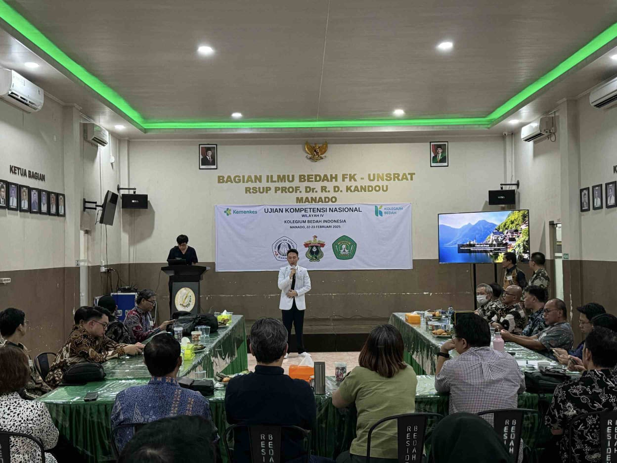 Bagian Bedah FK UNSRAT dan RSUP Prof. R.D. Kandou sukses gelar ujian kompetensi nasional wilayah IV 9 Bagian Bedah FK UNSRAT dan RSUP Prof. R.D. Kandou sukses gelar ujian kompetensi nasional wilayah IV