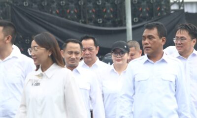 H-1 pelantikan, Caroll Senduk – Sendy Rumajar ikuti gladi bersih