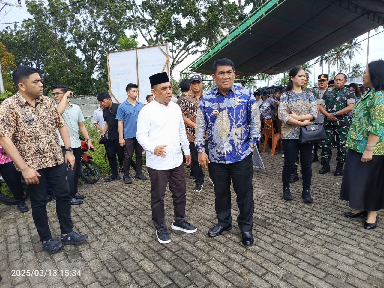 Kunker ke Bolmong, Yulius Selvanus tinjau lokasi pembangunan perguruan tinggi