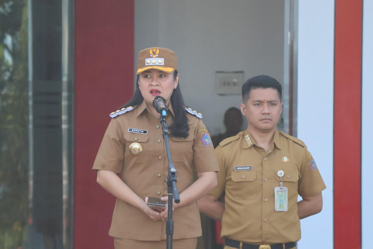 Pimpin apel perdana, Chyntia Kalangit minta perbaikan di sektor mendasar dan upayakan kenaikan tunjangan pegawai 8 Pimpin apel perdana, Chyntia Kalangit minta perbaikan di sektor mendasar dan upayakan kenaikan tunjangan pegawai