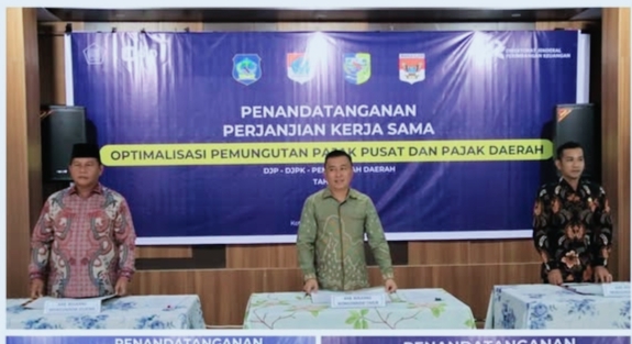 Bolsel gaspol optimalisasi pajak, Wabup Deddy teken kerja sama strategis, tegas lawan korupsi