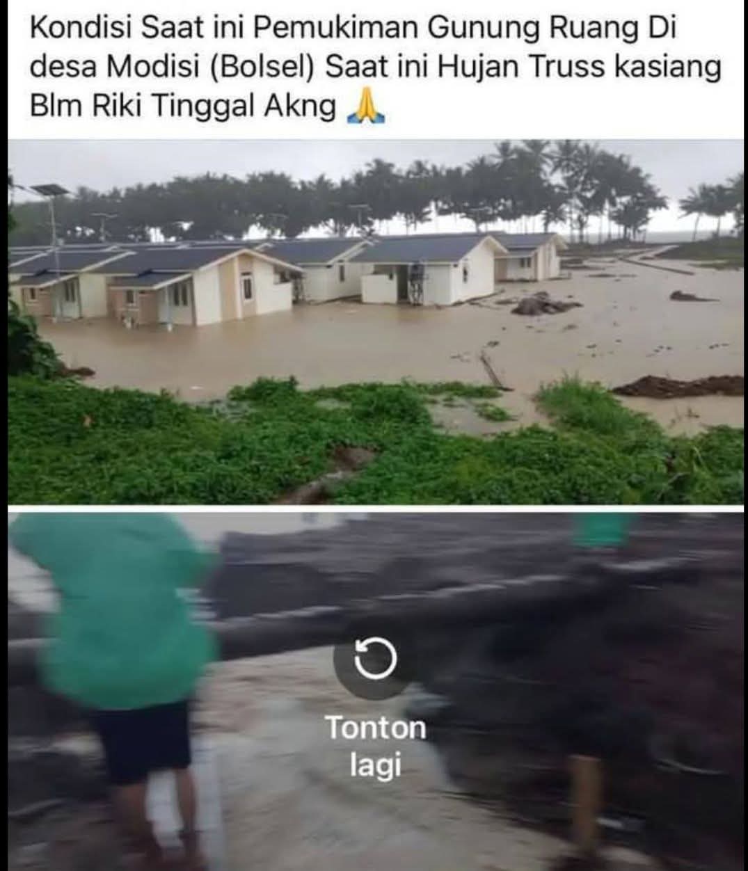Setahun berselimut janji: Nestapa tak berujung pengungsi erupsi Gunungapi Ruang di Rusunawa Bitung