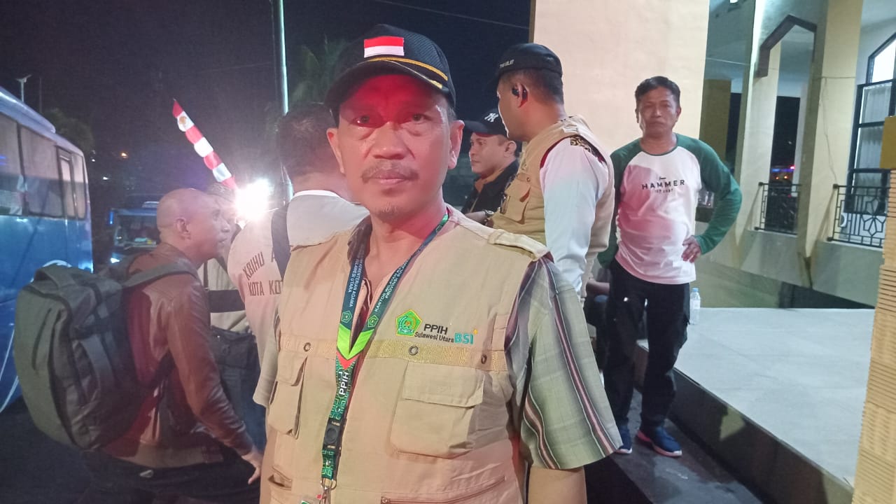 Jemaah Calon Haji Sulut Kloter 13 tinggalkan Asrama Haji Kota Manado siap terbang ke Balikpapan 8 haji