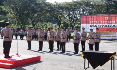Kapolres Bolsel pimpin Sertijab PJU dan Kapolsek, dorong semangat baru