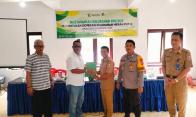 Kelurahan Kotamobagu gelar Muskelsus, bentuk Koperasi Merah Putih