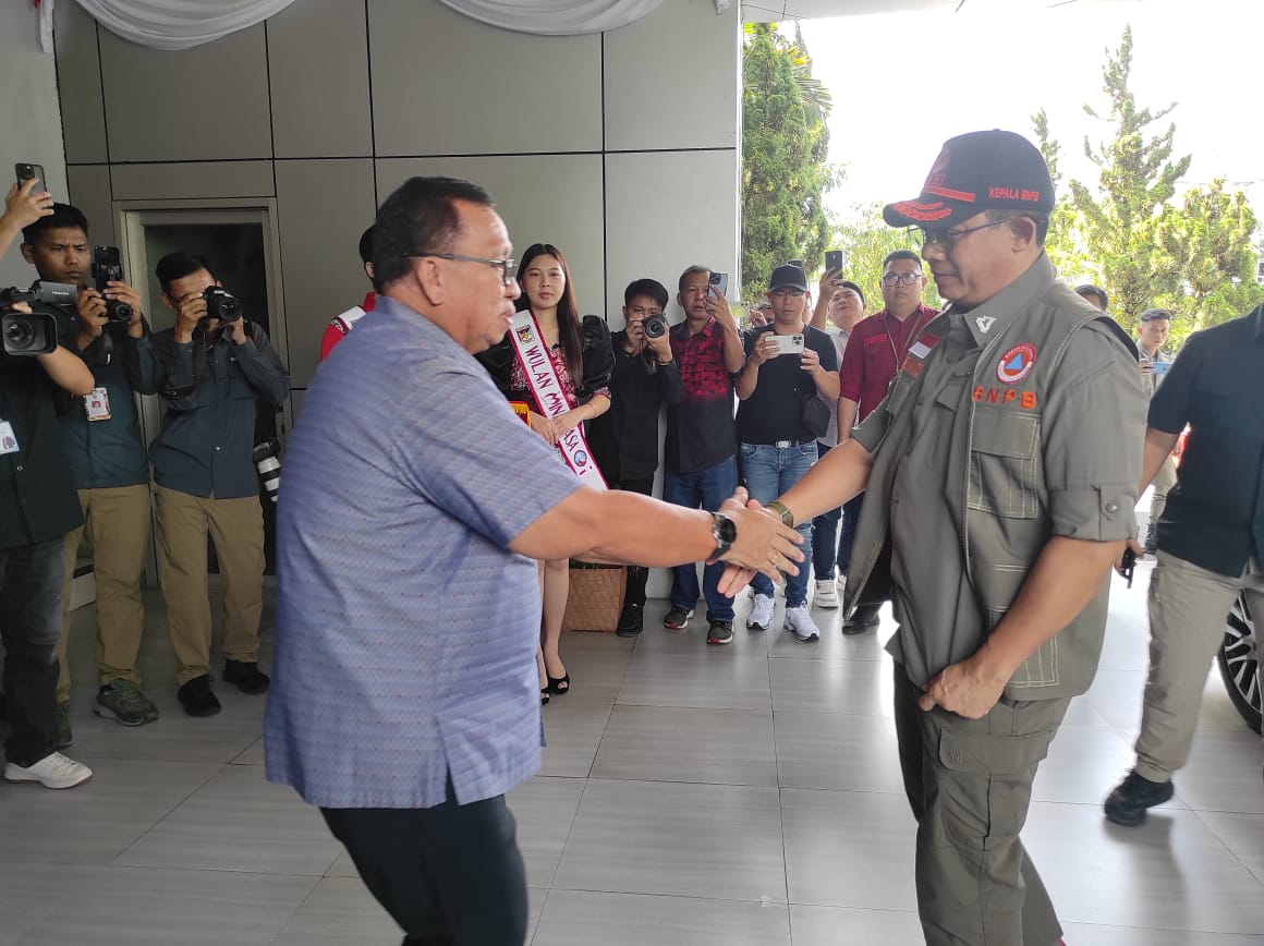 Kepala BNPB kunjungi Minahasa, bahas penanganan banjir dan solusi permanen