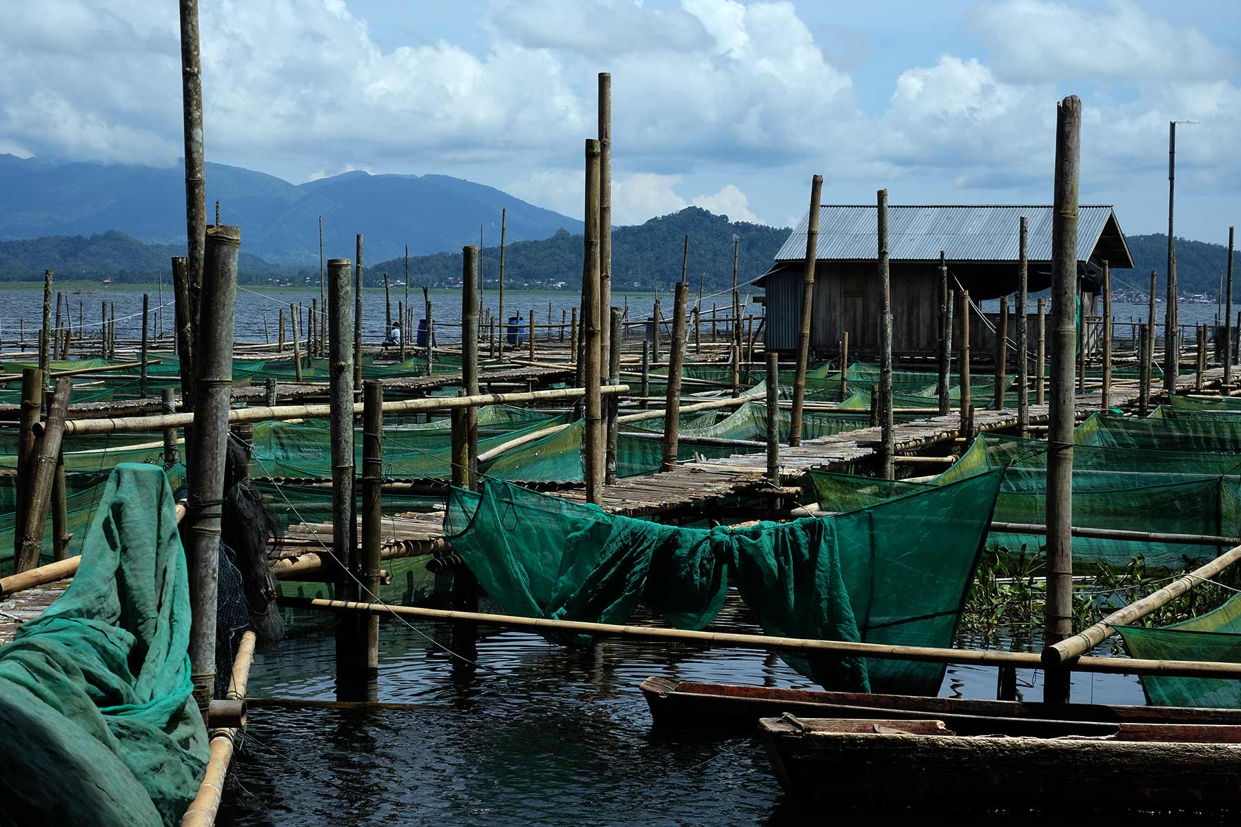 FOTO: Luapan air Danau Tondano masih rendam permukiman warga 12 danau tondano
