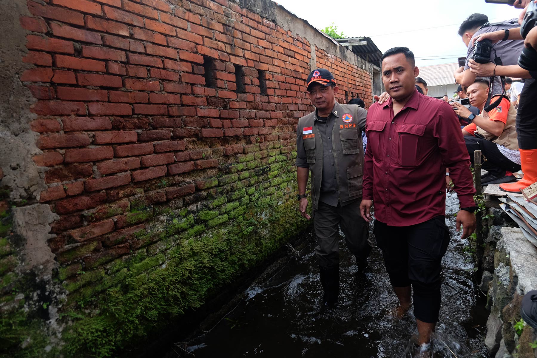 FOTO: Luapan air Danau Tondano masih rendam permukiman warga 11 danau tondano
