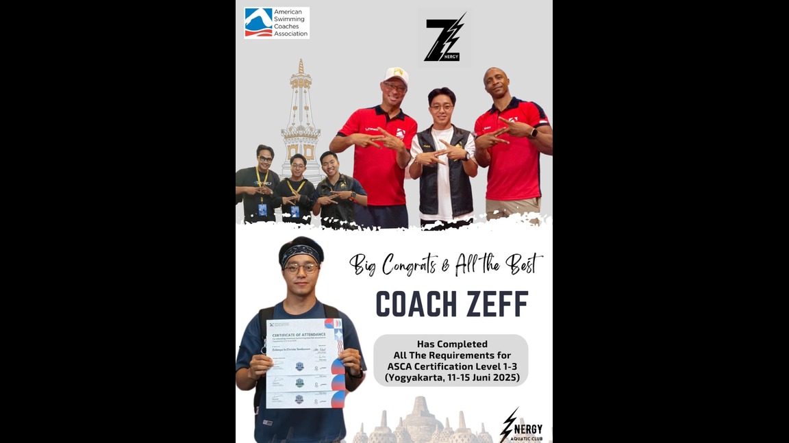 Coach Zeff tegaskan pentingnya karakter dan komunikasi dalam membangun tim renang Znergy Aquatic Club 10 Coach Zeff tegaskan pentingnya karakter dan komunikasi dalam membangun tim renang Znergy Aquatic Club