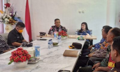 Danlanal Tahuna dan Pemerintah Sitaro bahas kerja sama strategis keamanan laut