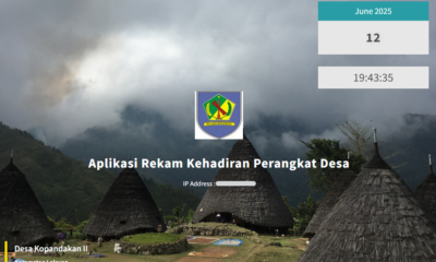 Kopandakan II terapkan presensi digital, langkah nyata menuju desa cerdas