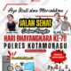 Meriahkan Jalan Sehat Polres Kotamobagu dalam rangka Hari Bhayangkara ke-79, terbuka untuk umum!