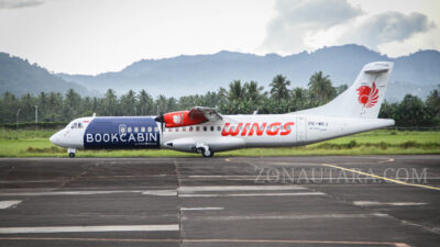 FOTO: Penerbangan perdana Manado - Tana Toraja