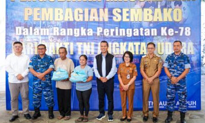 Kolaborasi Pegadaian dan TNI AU: Pelayanan kesehatan, pembagian sembako dan edukasi keuangan