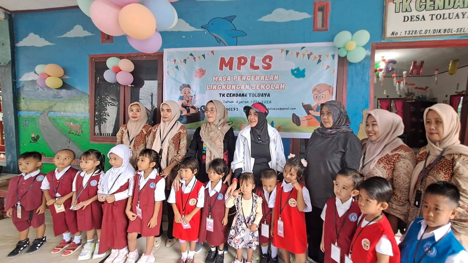 Bunda PAUD Bolsel dan Disdikbud dampingi MPLS di TK Cendana, Rante: Bentuk karakter sejak dini 8 Bunda PAUD Bolsel dan Disdikbud dampingi MPLS di TK Cendana, Rante: Bentuk karakter sejak dini
