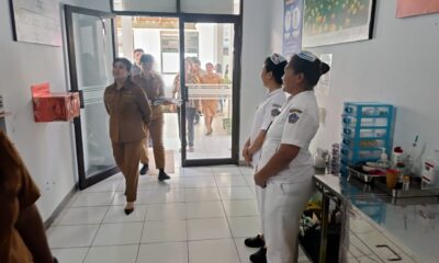 Sidak RSUD Tagulandang, Bupati Sitaro berniat tambah dokter spesialis dan perbaiki sarpras