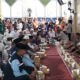 Pemerintah Kota Kotamobagu menyambut kepulangan 98 jamaah haji, disaksikan ratusan keluarga dan masyarakat yang turut mengiringi dengan doa dan syukur. (Foto: Olam Kuasa.net).