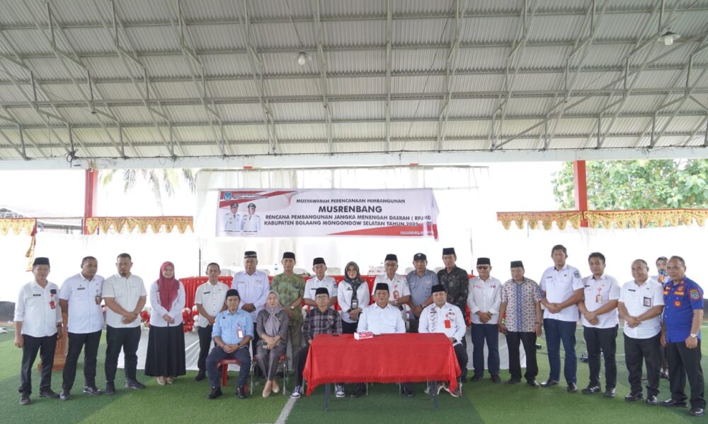 Wakil Bupati Deddy tegaskan RPJMD bukan sekadar dokumen, tapi kompas masa depan Bolsel