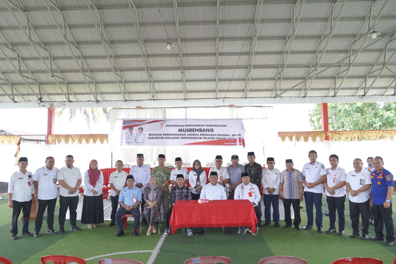 Wakil Bupati Deddy tegaskan RPJMD bukan sekadar dokumen, tapi kompas masa depan Bolsel