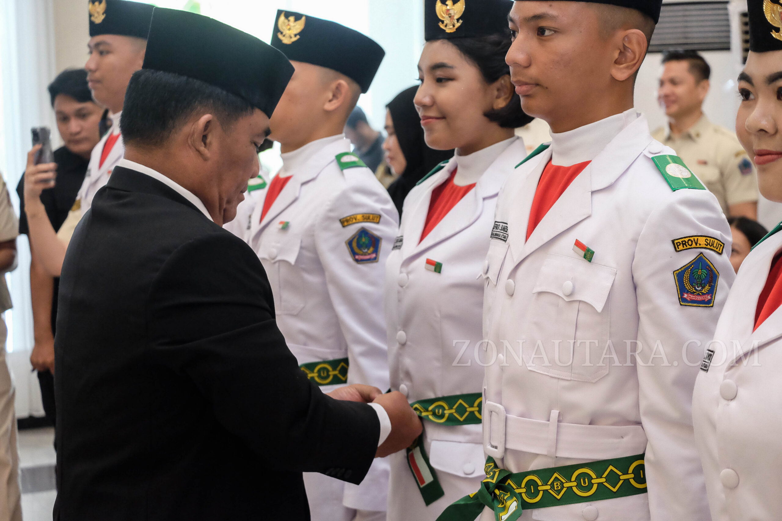 FOTO: Pengukuhan anggota Paskibraka Provinsi Sulut 14 FOTO: Pengukuhan anggota Paskibraka Provinsi Sulut