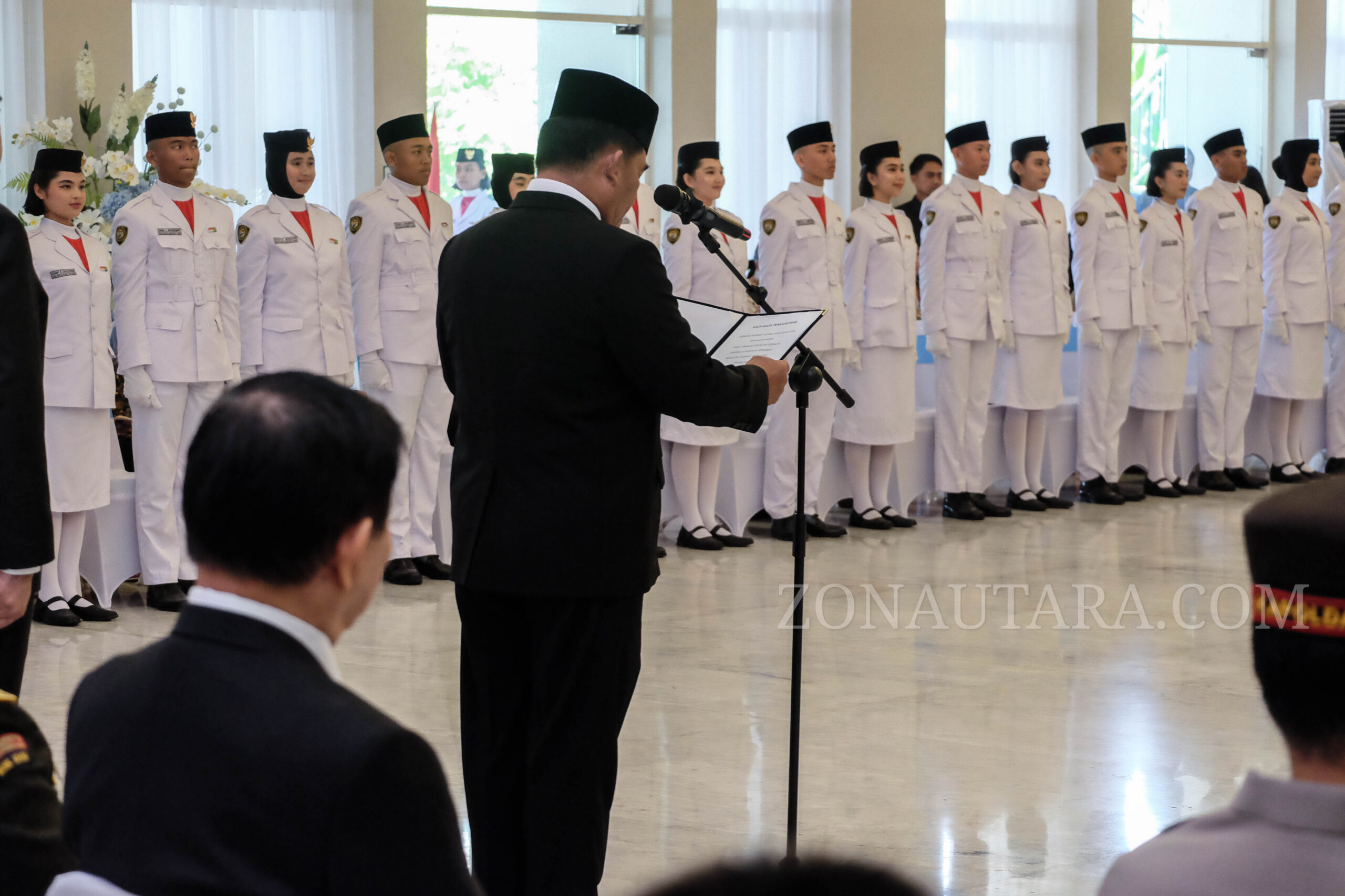 FOTO: Pengukuhan anggota Paskibraka Provinsi Sulut 11 FOTO: Pengukuhan anggota Paskibraka Provinsi Sulut