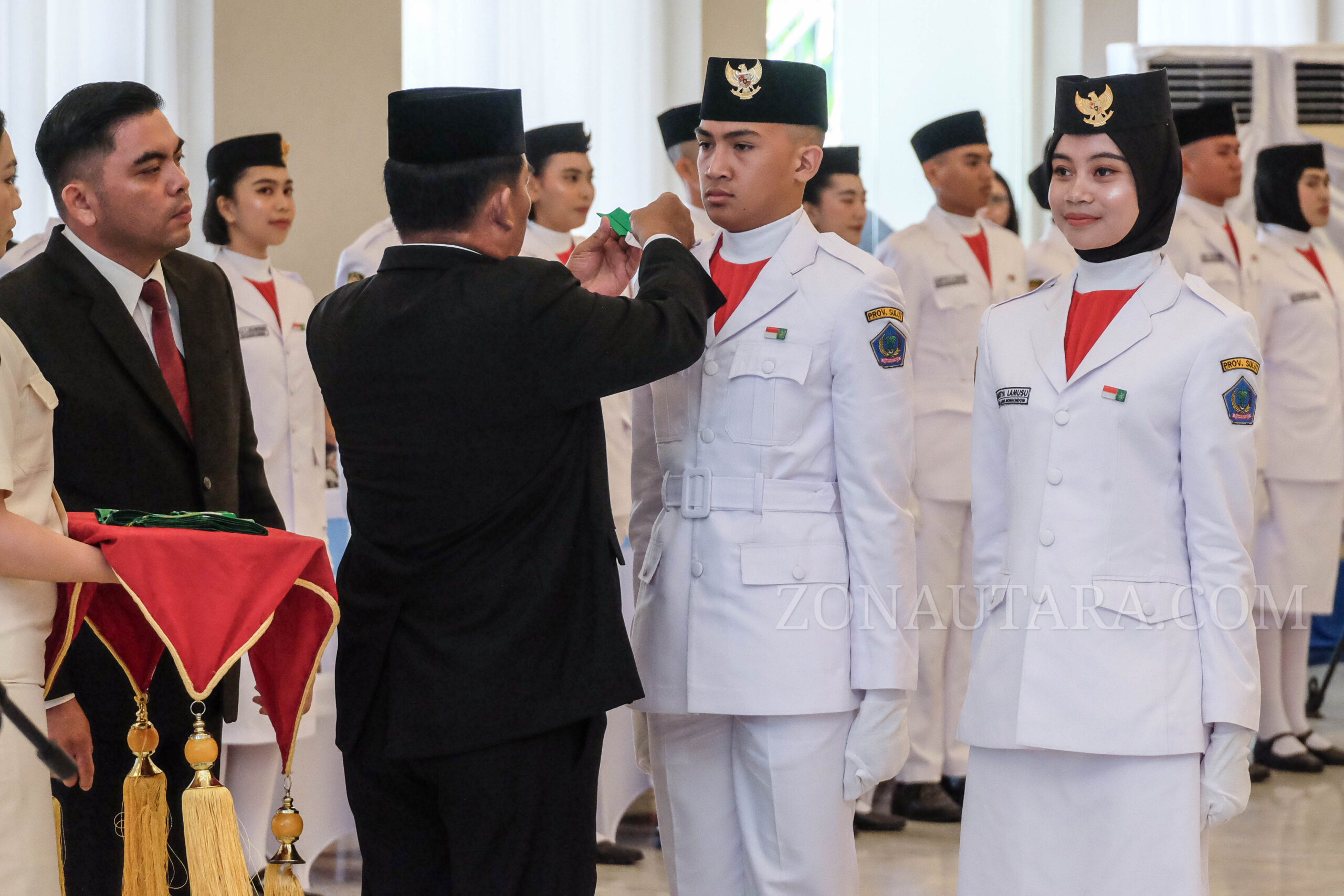 FOTO: Pengukuhan anggota Paskibraka Provinsi Sulut 12 FOTO: Pengukuhan anggota Paskibraka Provinsi Sulut
