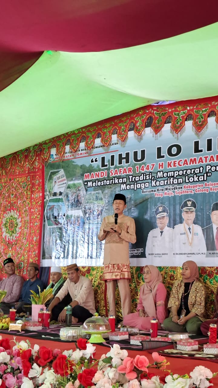 Tameng identitas Bolsel: Kamaru ikut saksikan kesakralan mandi safar di Botuliodu 10 bolsel