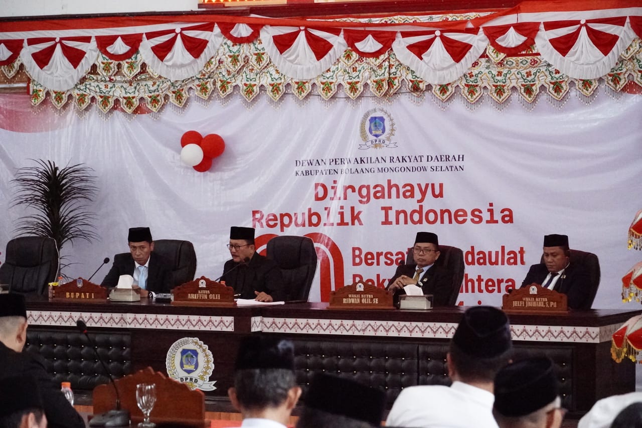 Paripurna DPRD Bolsel: KUA-PPAS 2026 diterima, legislatif pastikan anggaran tepat sasaran 9 bolsel