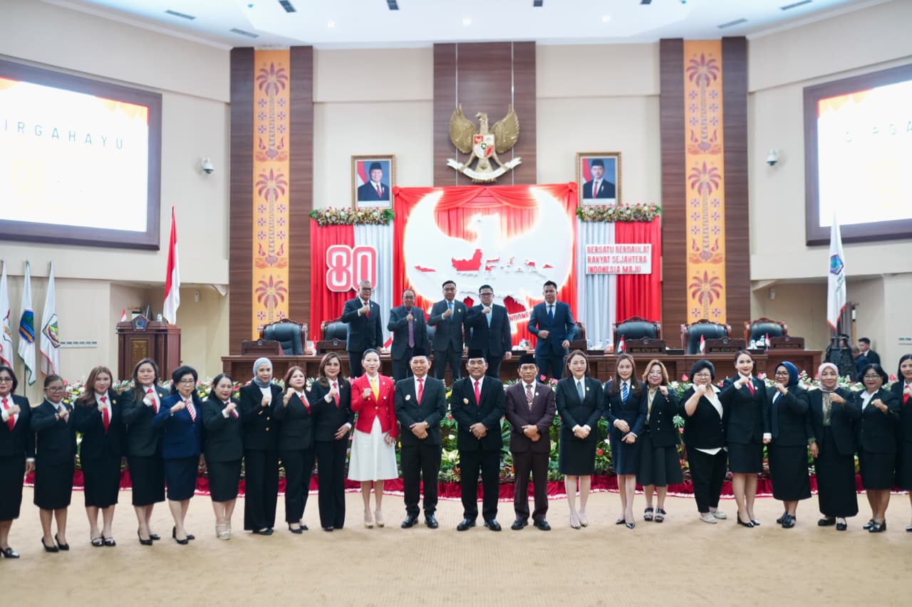 DPRD Sulut ikuti Sidang Tahunan MPR RI, dengarkan Pidato Presiden jelang HUT ke-80 RI