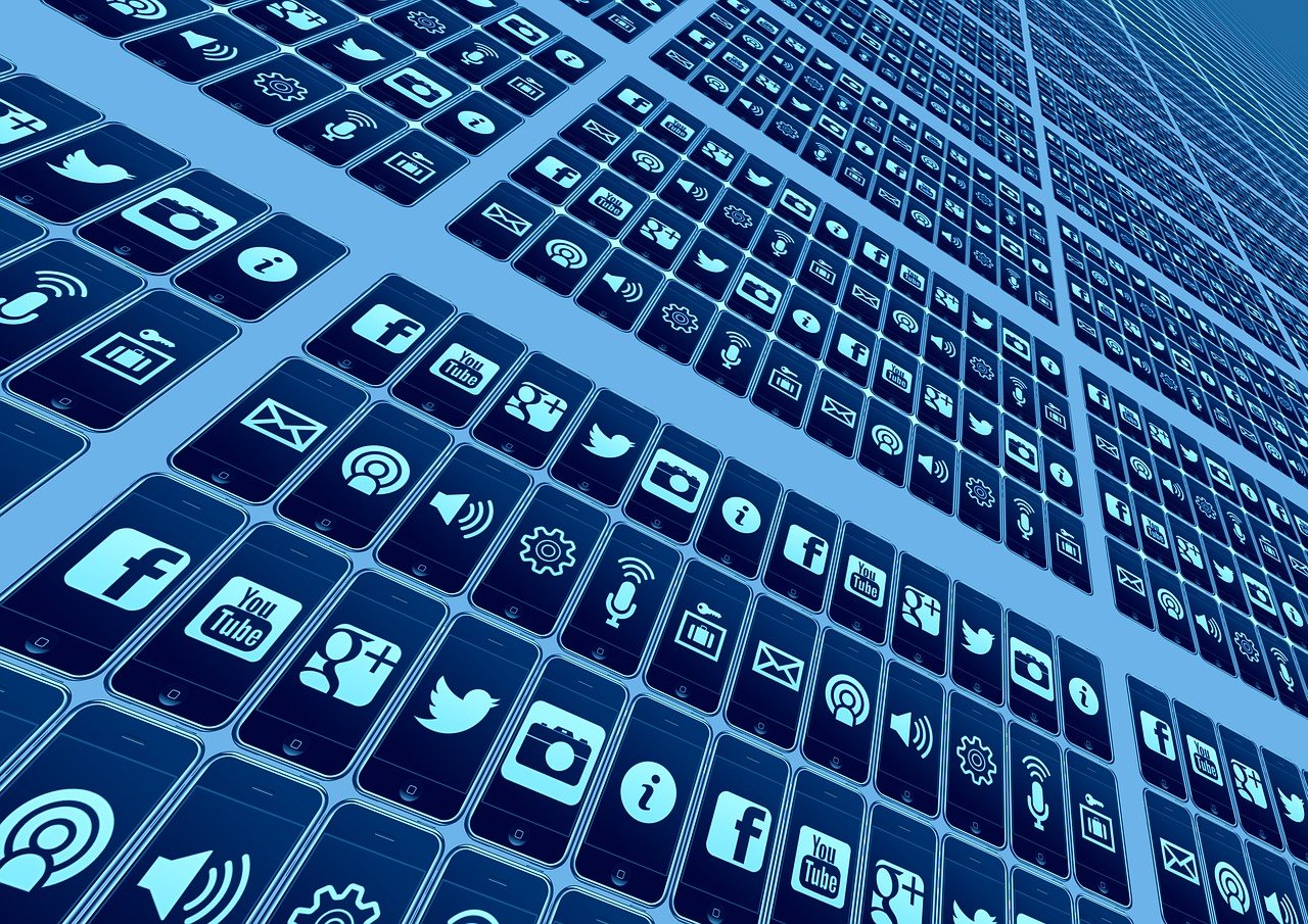 apps, social media, network, internet, social network, tiktok, logos, facebook, marketing, analysis, concept, social networking, networking, icons, website, presentation, multimedia