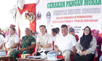 Tekan inflasi dan dukung daya beli, Iskandar-Deddy bikin kejutan di GPM Bolsel, beras SPHP disubsidi